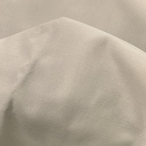 LINENWALAS Cotton Curtains Set Of 2, Canvas Window For Hangs Elegantly With Back Loops (4.5Ft X 6.5 Ft, Bronze Leafsemi Sheer, Tab) - Image 4