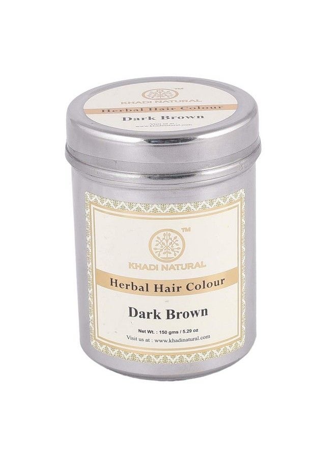 Khadi Natural Hair Color 150G Dark Brown (Pack Of 1)  - Image 3