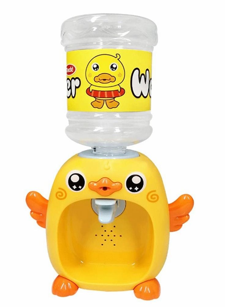 موزع مياه صغير للأطفال، موزع مياه سطح المكتب، مبرد تحميل سفلي لغرفة النوم، موزع مياه محاكاة بطة كرتونية جميلة، نافورة مياه شرب لعبة، ألعاب للأطفال الأولاد والبنات - Image 1