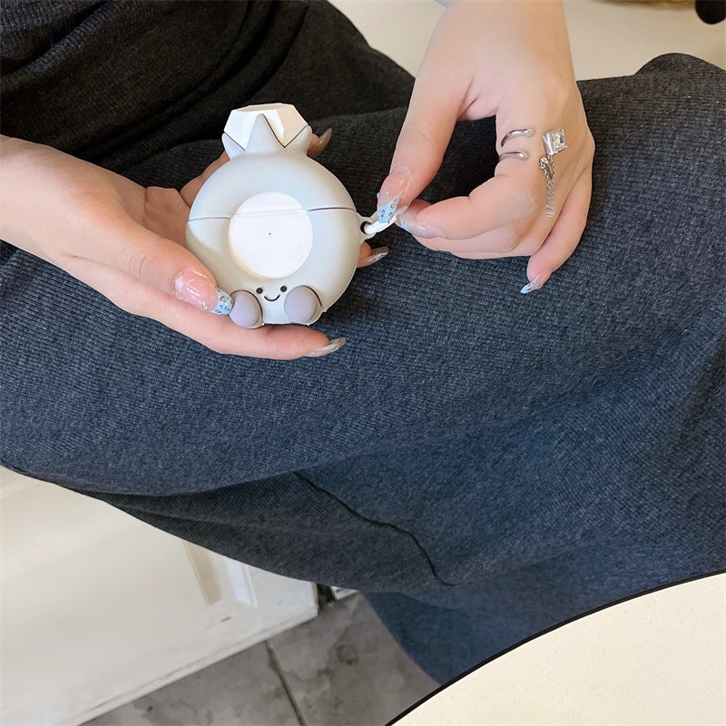 Three-Dimensional Diamond For Apple Airpods4 Bluetooth Wireless Earphone Set 1/2/3 Generation Pro2 Cute Cartoon Women - Image 3