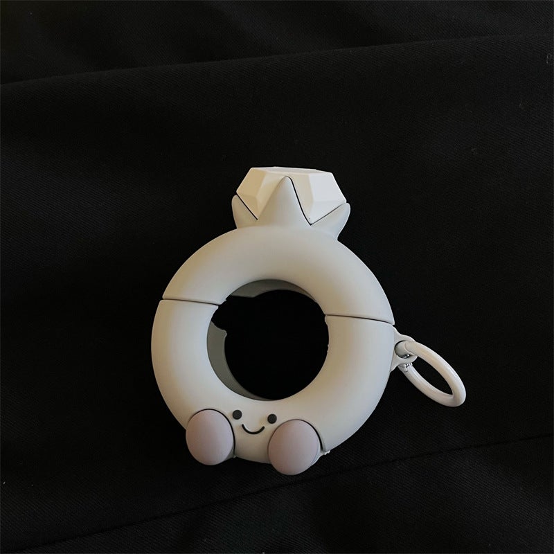 Three-Dimensional Diamond For Apple Airpods4 Bluetooth Wireless Earphone Set 1/2/3 Generation Pro2 Cute Cartoon Women - Image 4
