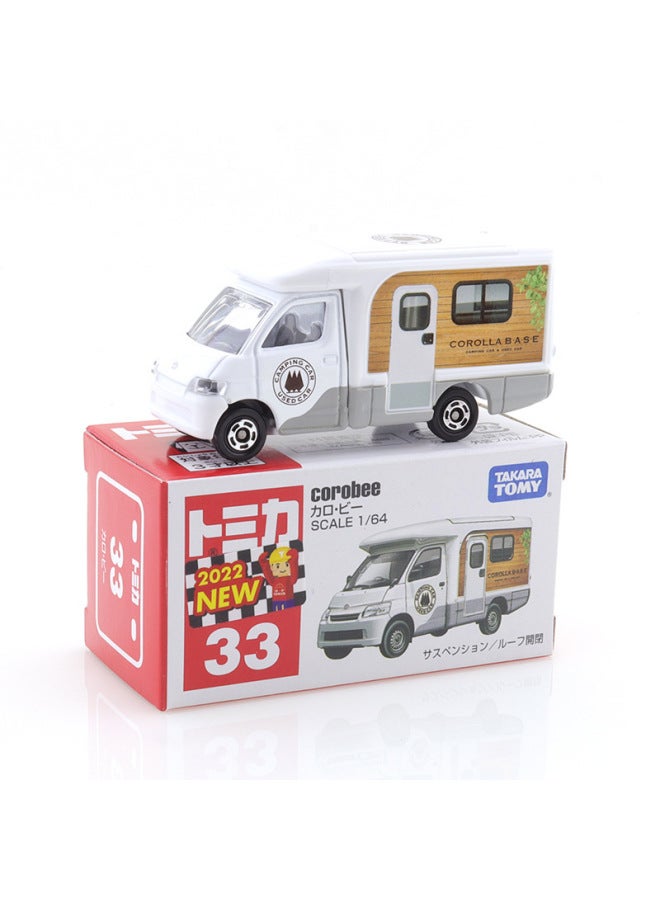 Japan TOMY Multi-card Alloy Car Model Simulation Car Mercedes-Benz Rambo Racing Children Boy Toy Car Wholesale-Color:No. 79 Toyota Ambulance 741398 - Image 2