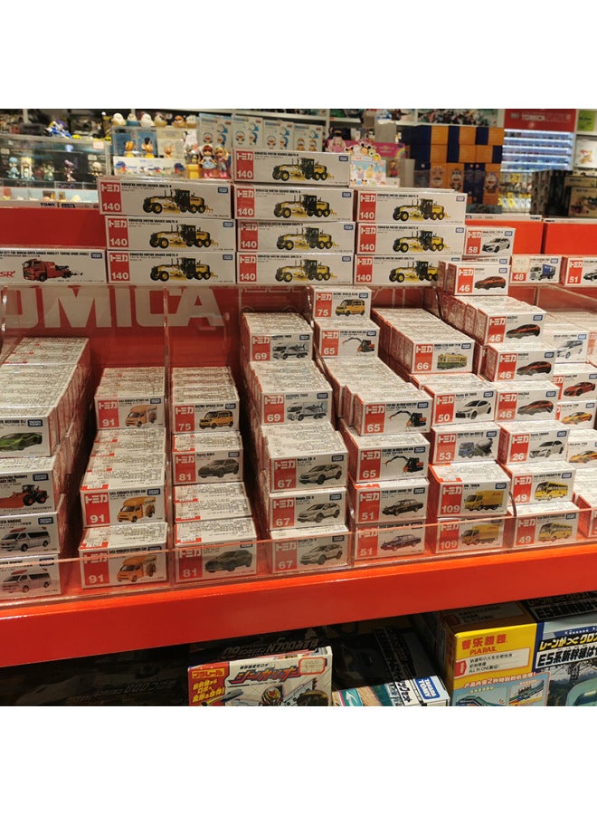 Japan TOMY Multi-card Alloy Car Model Simulation Car Mercedes-Benz Rambo Racing Children Boy Toy Car Wholesale-Color:No. 79 Toyota Ambulance 741398 - Image 4