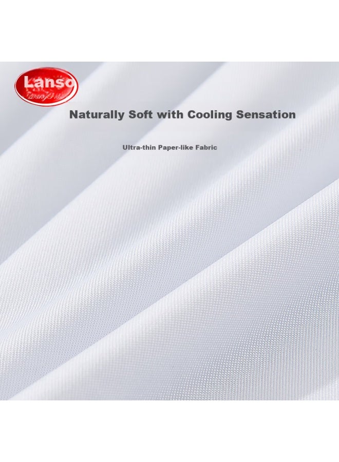 LANG SHA Langsha Children's Tank Top, Boys' Youth Summer Thin Seamless Ice Silk Cool Vest, High School Students' Inner Layer Undershirt - Image 5