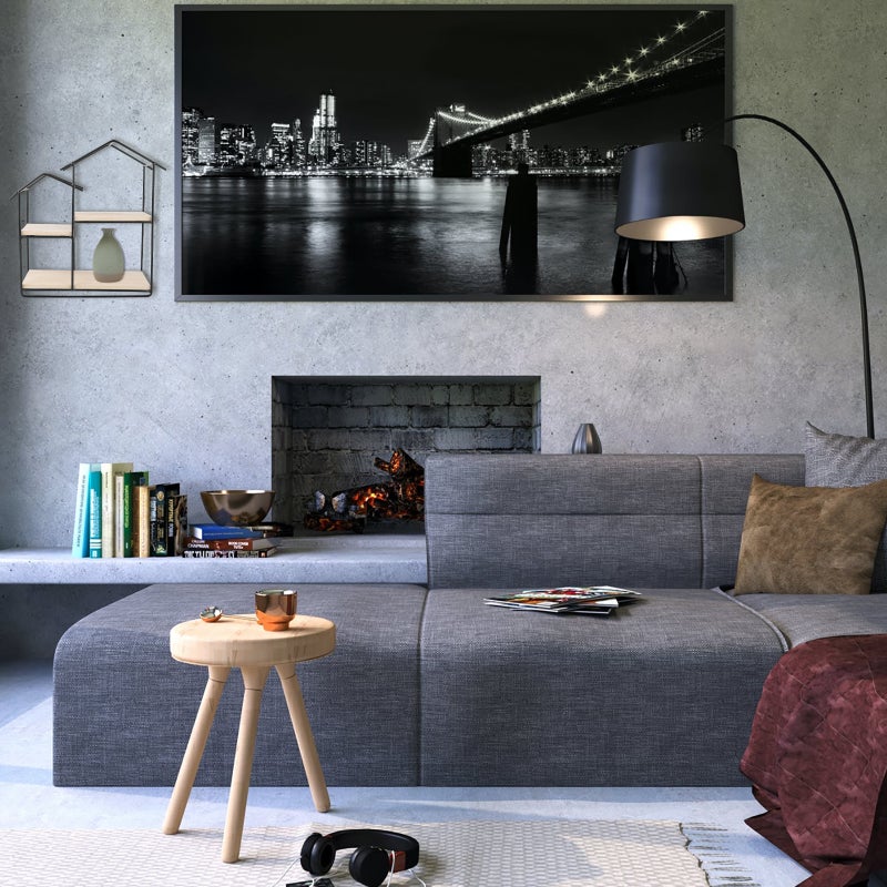 2 pcs Wood Wall Shelf Nordic Style Storage Shelf Wall Stand - Image 3