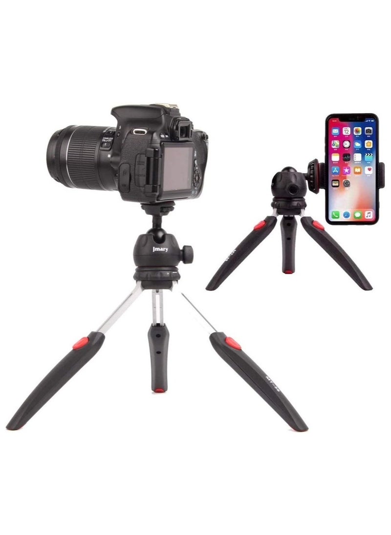 general MT-35 - Table Top Mini Portable Fold-able Extendable Tripod Stand for Mobile Phones and DSLR  Digital Cameras - Coming with Universal Mobile Phone Holder - Image 1