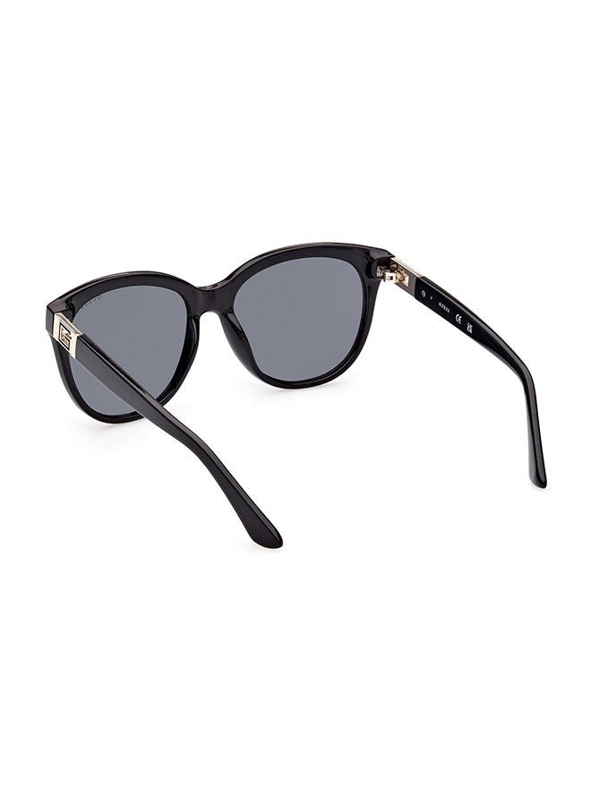 GUESS GU7850 01D Sunglasses 100% UV Protected Black Round For Women - Image 3