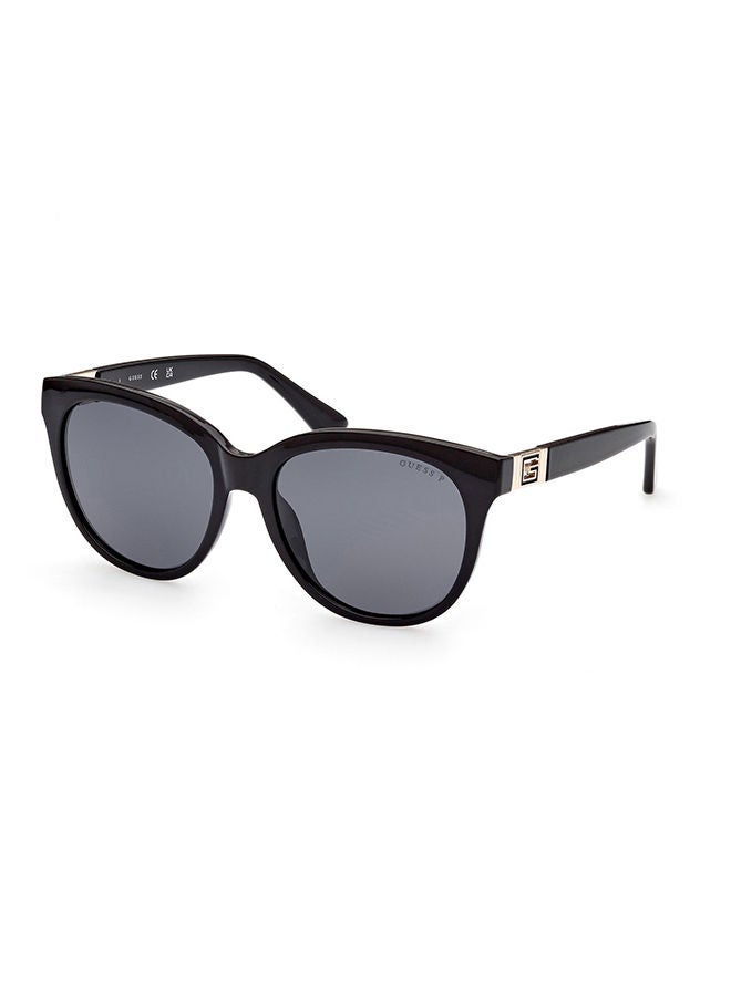 GUESS GU7850 01D Sunglasses 100% UV Protected Black Round For Women - Image 2