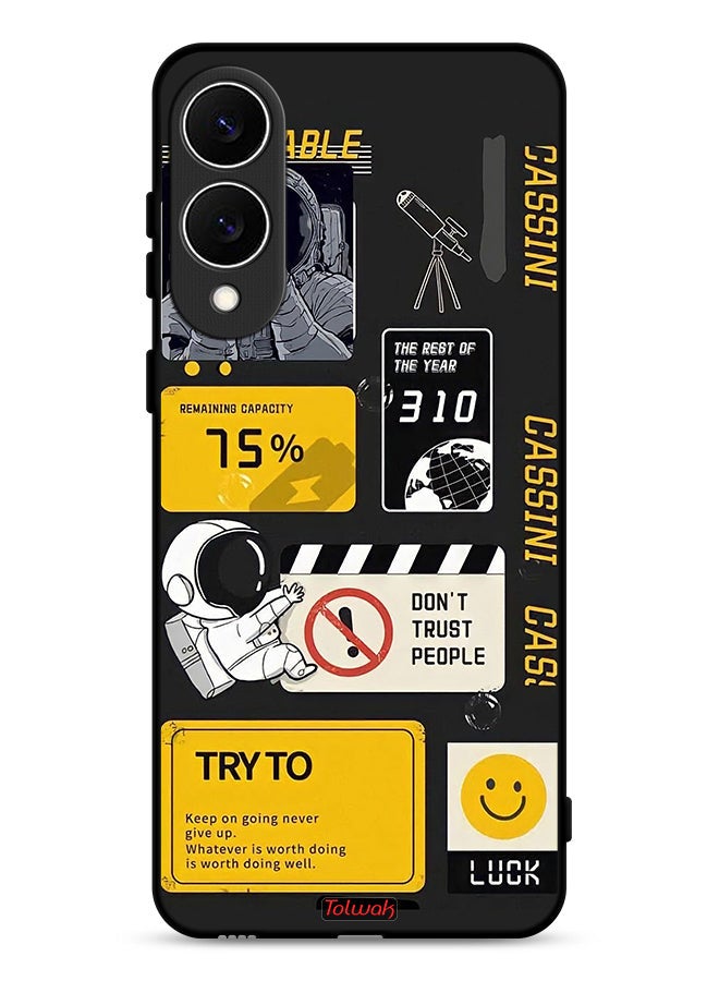 Tolwak Samsung Galaxy S25 Edge Protective Case Cover Astronaut Agreeable - Image 1