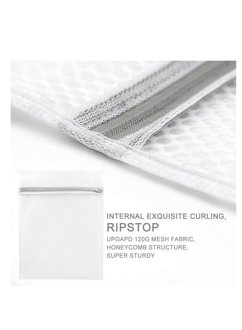 Excefore Durable Honeycomb Mesh Laundry Bags for Delicates (5 Pieces) - Image 4