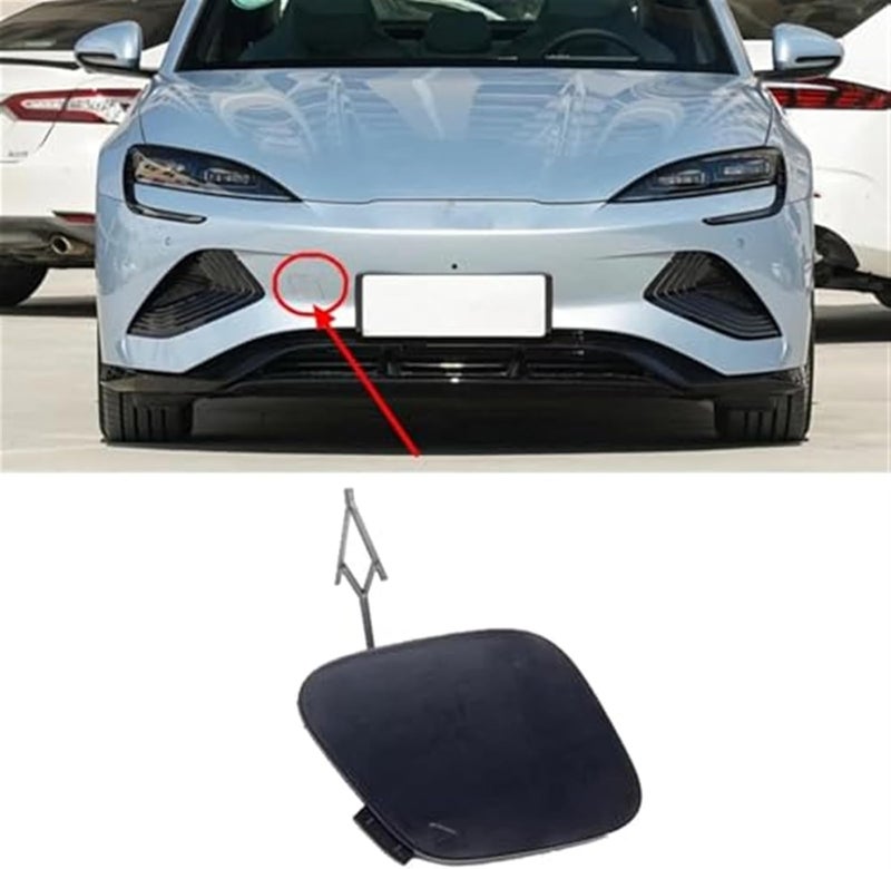QASULER Car Front Bumper Tow Hook Cover for BYD Seal Atto 4 - Image 4