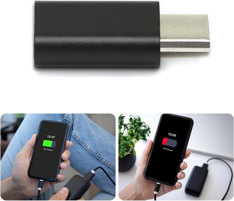 USB C Data Blocking Public Office Data Protection Protects Data Protection Hacking Charging Port Protector for Juice Jacking Trash - Image 2