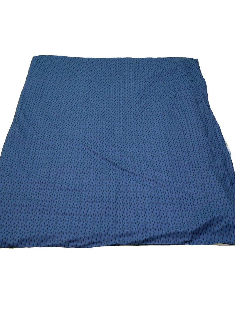 Home-Tex Design Reversible Hometex Design 100% Cotton King Size Duvet Cover Set - Printed - PLAMETTE  - Image 4