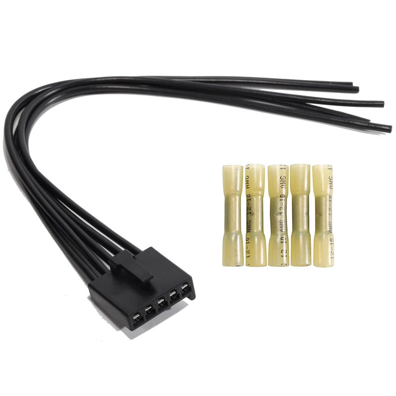 Anina WPT1285 AC Fan Blower Motor Resistor Wire Harness for 19942016 GMC Chevy Ford Buick Pontiac Wire Assembly WPT1285 12167129