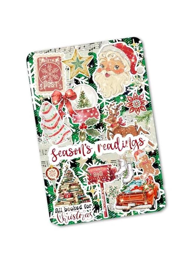 Arabest Clear Back Cover Insert for Kindle | Bookish Kindle Decor |  Kindle Insert for Clear Case | Booktok Holiday Stickers Case Insert | Book Gifts for Women (Kindle Paperwhite 11th Generation) - Image 1