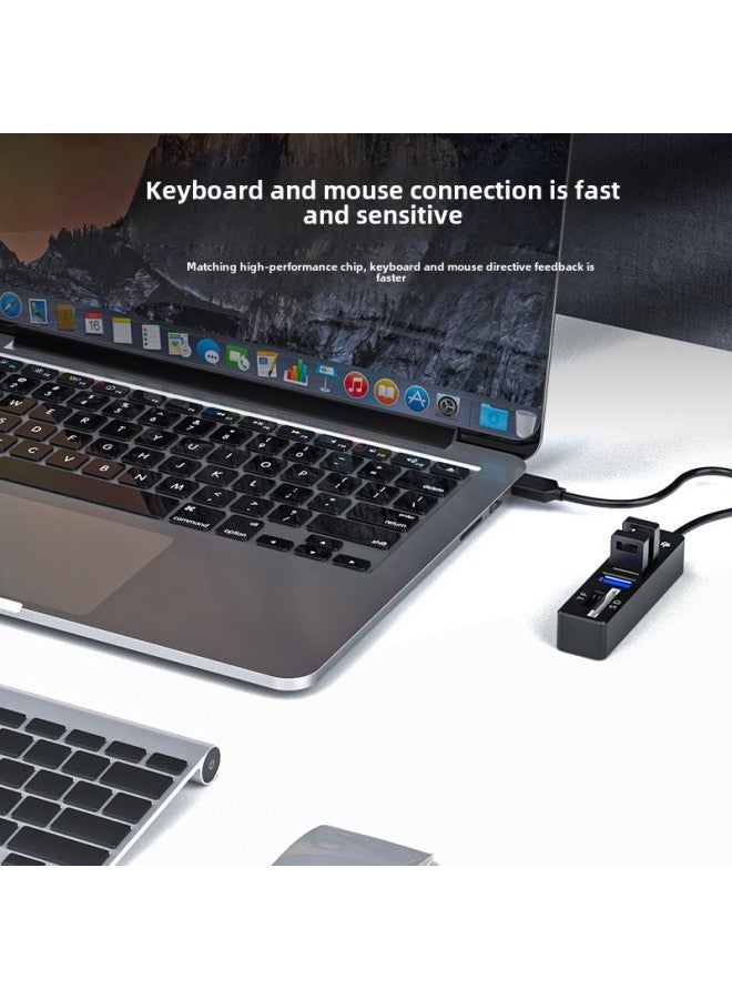Jinghua USB 5-in -1 High-speed Card Reader SD/TF Multifunctional Notebook Computer HUB Hub Splitter-Colour:Five In One  - Image 3