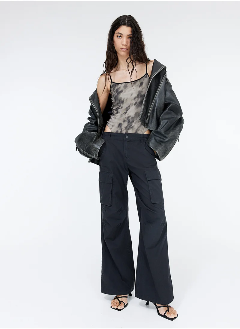 اتش اند ام Canvas Cargo Trousers