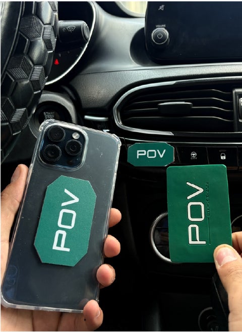 On the Go – Strongest Phone Holder for Car, Gym & Travel | Hands-Free for Filming & Workouts - Green