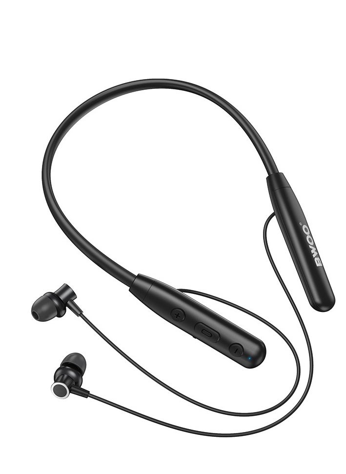 BWOO Bwoo In-ear Wireless Neckband Earbuds BT V5.3 for Gaming & Sports  - Image 1