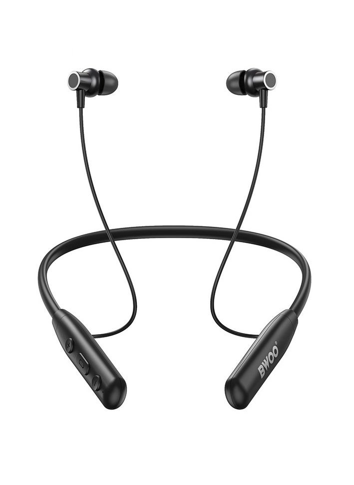 BWOO Bwoo In-ear Wireless Neckband Earbuds BT V5.3 for Gaming & Sports  - Image 2