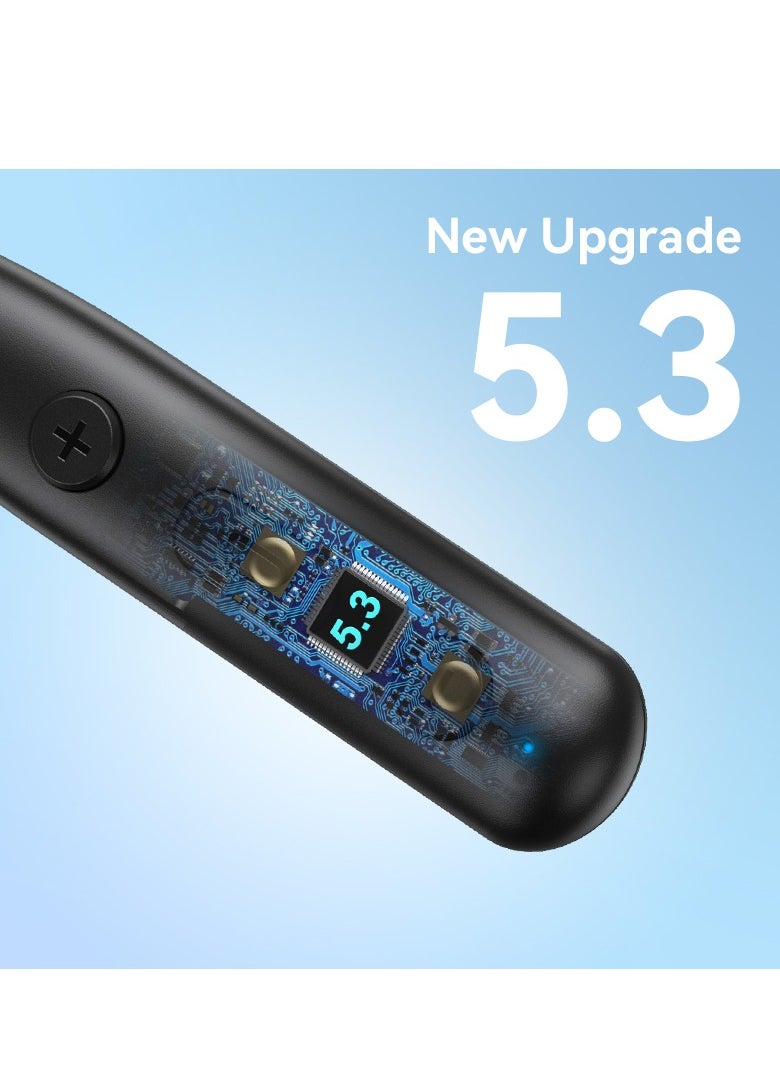 BWOO Bwoo In-ear Wireless Neckband Earbuds BT V5.3 for Gaming & Sports  - Image 3
