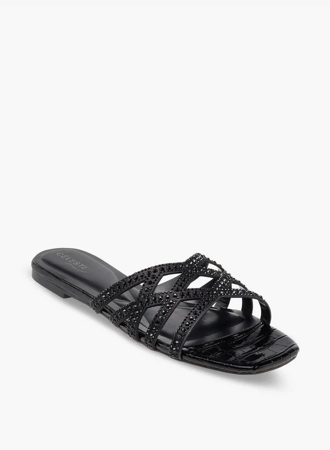 سيليست Women Embellished Flat Sandals