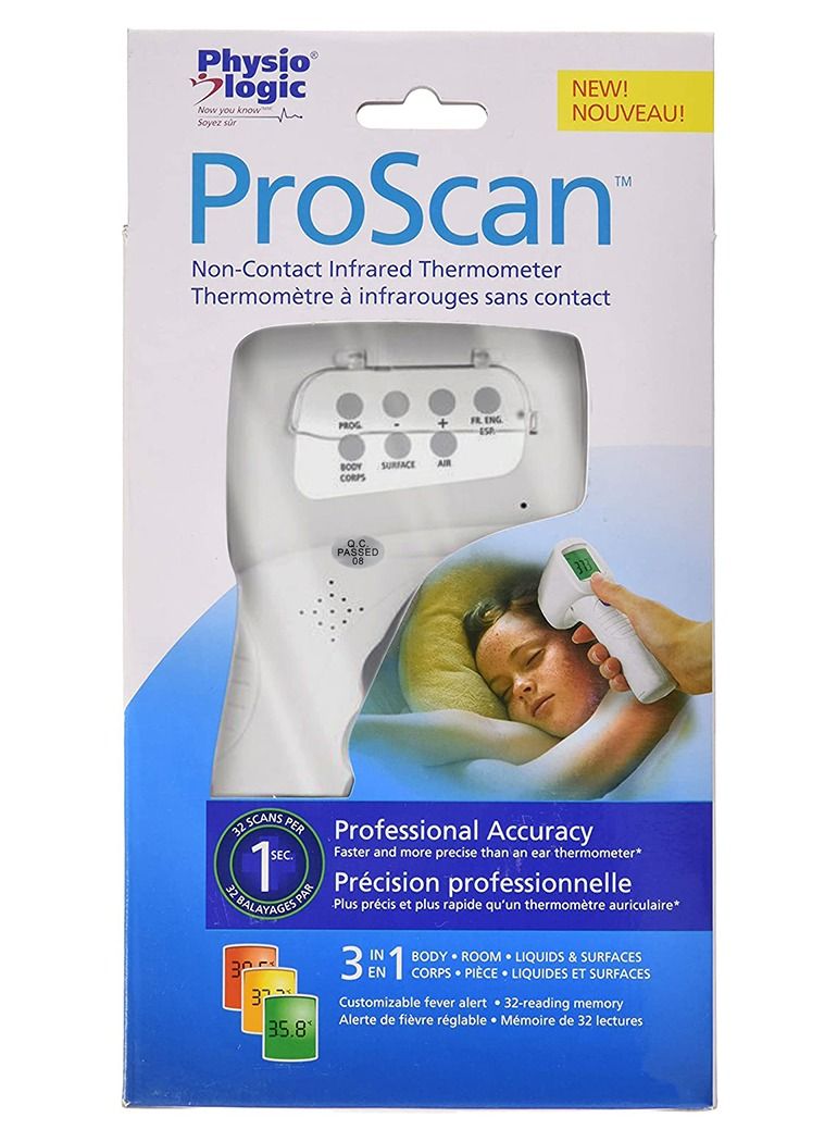Physio Logic Proscan Non-Contact Infrared Digital Thermometer with One Second Results - Image 2