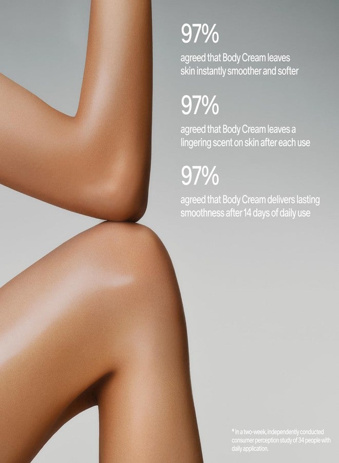 Salt & Stone Body Cream - Bergamot & Hinoki | Hydrating Formula with Seaweed Extracts, Spirulina & Squalane | Deep Hydration, Skin Barrier Repair & Healthy Glow | for all Skin Types (6.7 fl oz) - Image 5