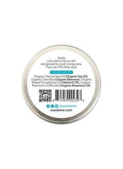 Waxelene Original Aerated Lip Balm Tin Best Lip Balm Ever Organic Calming Multipurpose Ointment Baby Eczema Dry Sensitive Skin Body Face Moisturizer  - Image 2