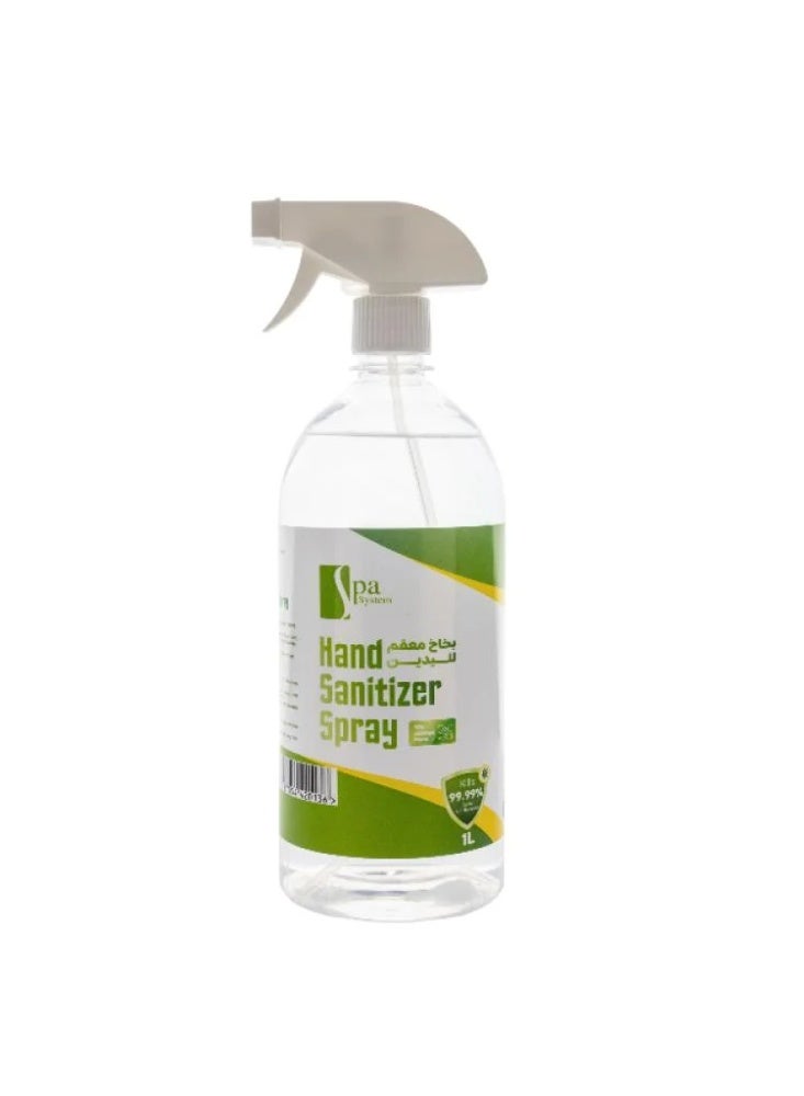 Spa System Hand Sanitizer Spray - 1000ml