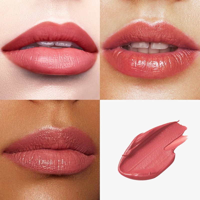 Catkin Moist Lipstick Hydrating High Impact Color Infused with Vitamin E and Avocado Oil Smooth Soft Texture Long Lasting Pink Glow Finish 127 - Image 2