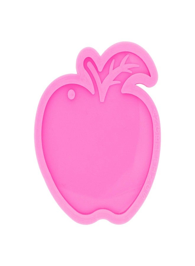Angel Wings Apple-Shape Keychain Mold Polymer Clay Mould Resin Silicone Mold Fruit Mold Epoxy Craft Silicone Molds for Resin Casting - Image 2
