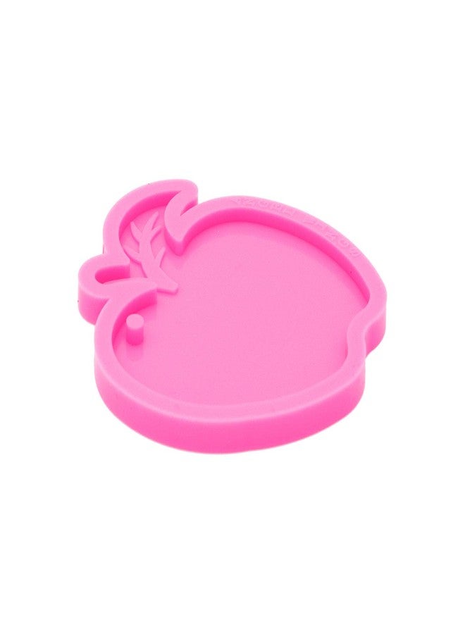 Angel Wings Apple-Shape Keychain Mold Polymer Clay Mould Resin Silicone Mold Fruit Mold Epoxy Craft Silicone Molds for Resin Casting - Image 3