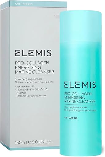 ELEMIS ProCollagen Energising Marine Cleanser 3in1 AntiWrinkle Hydrating Foaming Facial Wash for Sensitive Deep Cleansing Daily Moisturising Makeup Remover for Clean Skin Single or Bundle - Image 1
