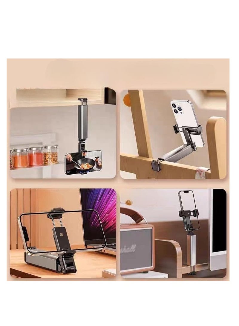 360° Rotatable Smartphone Stand - Professional Metal Design - Perfect Shooting from Every Angle - Image 4