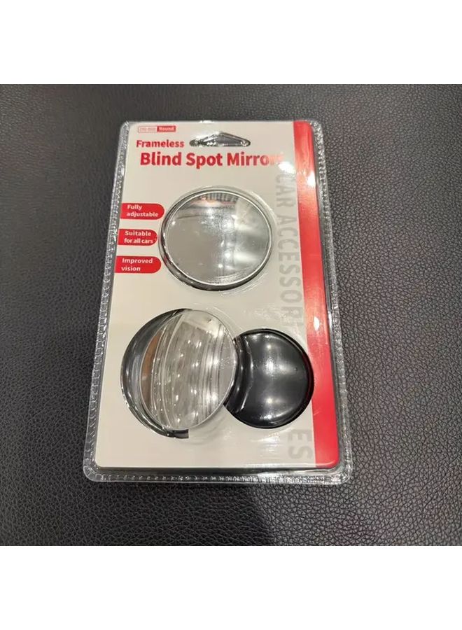 Wide Angle Convex Blind Spot Mirrors 2PCS DM 069 Color For Car Truck SUV Safety - Image 4
