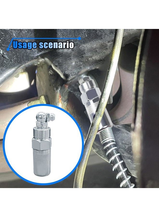 LHDOS 90 Degree Grease Coupler Adapter, Grease Gun Fitting Tool, Snaps onto Grease Fittings in Tight Spaces, Grease Gun Coupler Accessories for Cars, Trucks, Farms or Industrial Use - Image 4