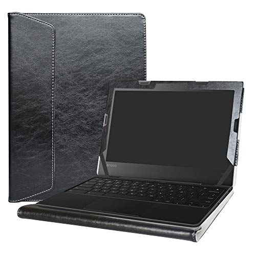 Alapmk Protective Case Cover for 11.6" Lenovo 500e Chromebook 2nd Gen& 300e Chromebook 2nd Gen& 100e Chromebook 2nd Gen Laptop(Warning:Not fit Lenovo 100e Windows&300e Windows 1st Gen),Black - Image 1