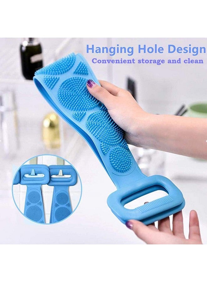 Trendegic Body Back Brush Scrubber Dirt Remover Belt for Bathing Shower - Image 3
