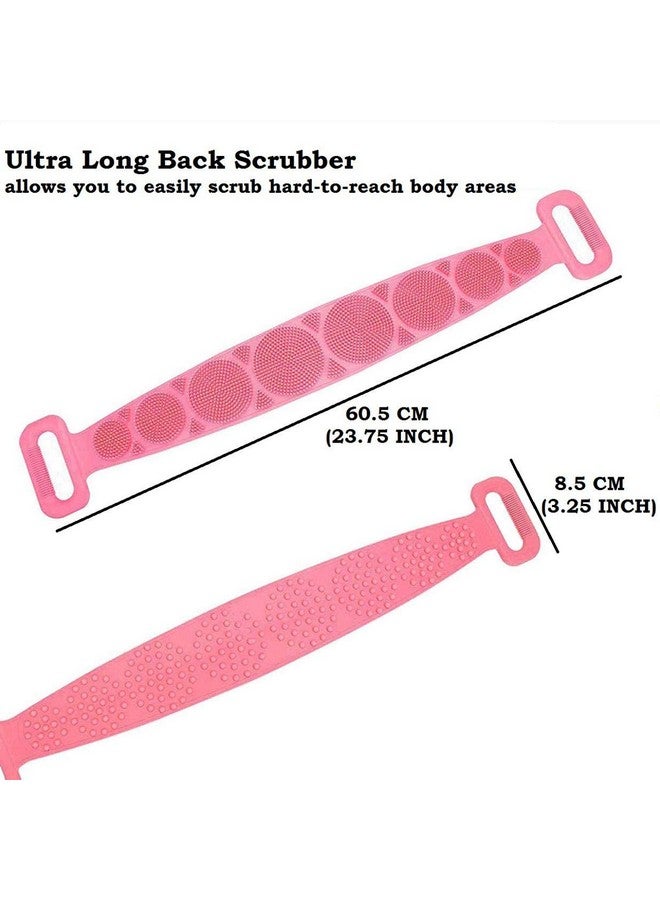 Trendegic Body Back Brush Scrubber Dirt Remover Belt for Bathing Shower - Image 5