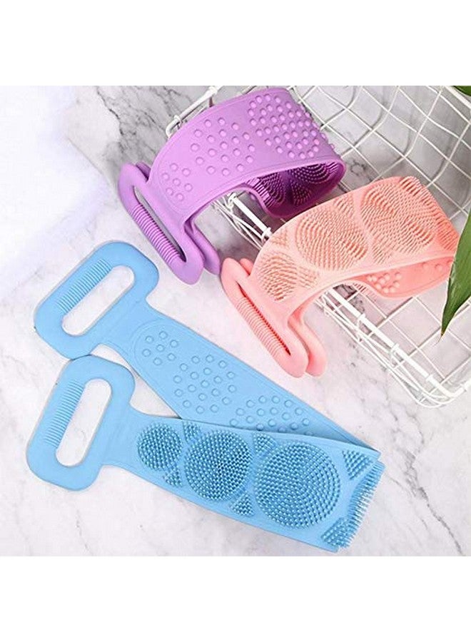 Trendegic Body Back Brush Scrubber Dirt Remover Belt for Bathing Shower - Image 1