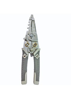 YUGMI SHOP YUGMI SHOP 6in1 MultiPurpose Electrical Stripping Tool Wire Stripper Crimping Tool Multifunctional Stainless Steel Wire Puller Plier Cable Looping Splitting Wire Cutting Pliers  - Image 4
