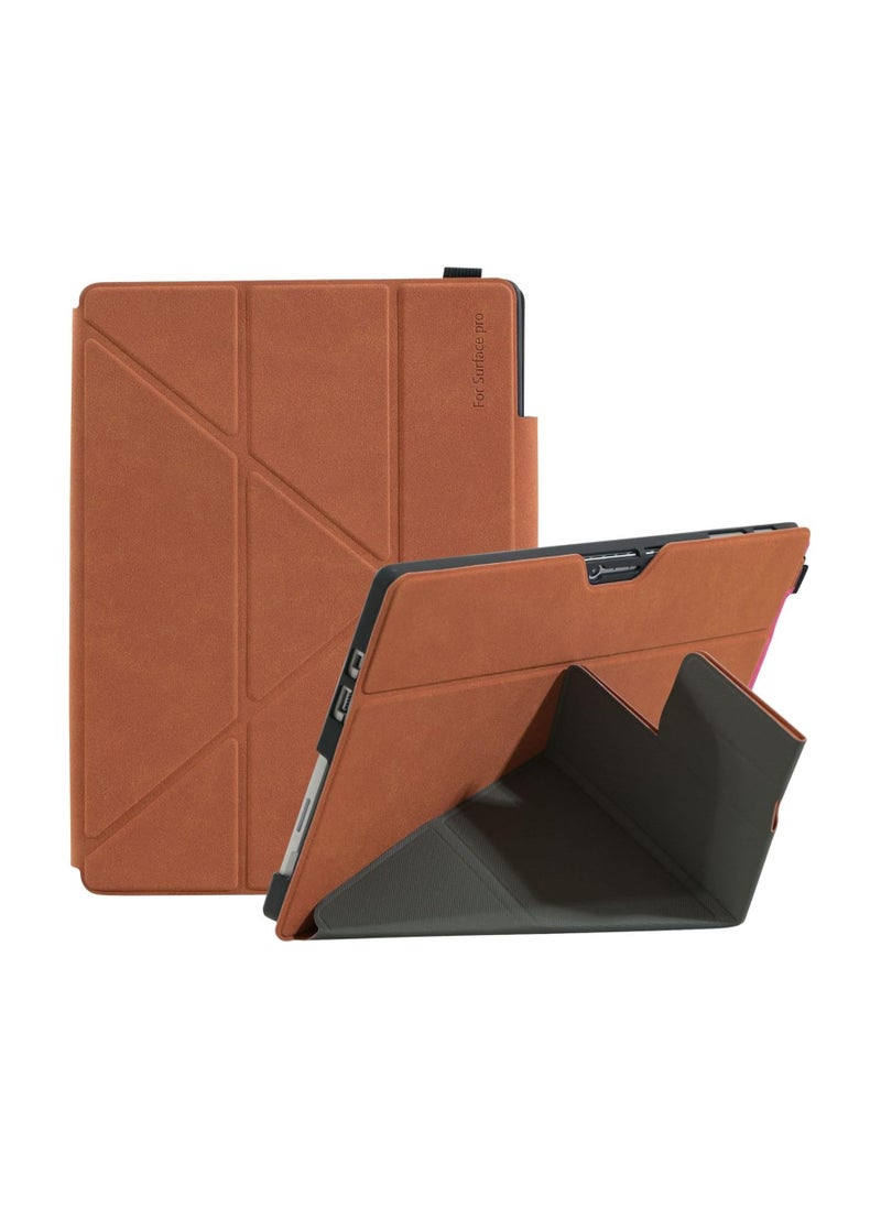 General Case Compatible Microsoft Surface Pro 11 (2024) 13-inch Tablet Multi-Functional Y-Shaped Soft Case Magnetic Sleeve for Surface Pro 11 