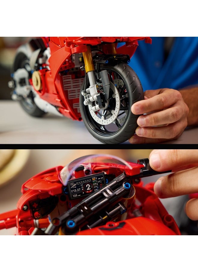 Technic Ducati Panigale V4 S Motorcycle 42202 (1603) Pieces