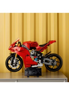 LEGO Technic Ducati Panigale V4 S Motorcycle Model - Building Sets for Adults, Men & Women Aged 18+ - Gifts for Motorbike Fans - 42202 (1603 pieces)  - Image 5