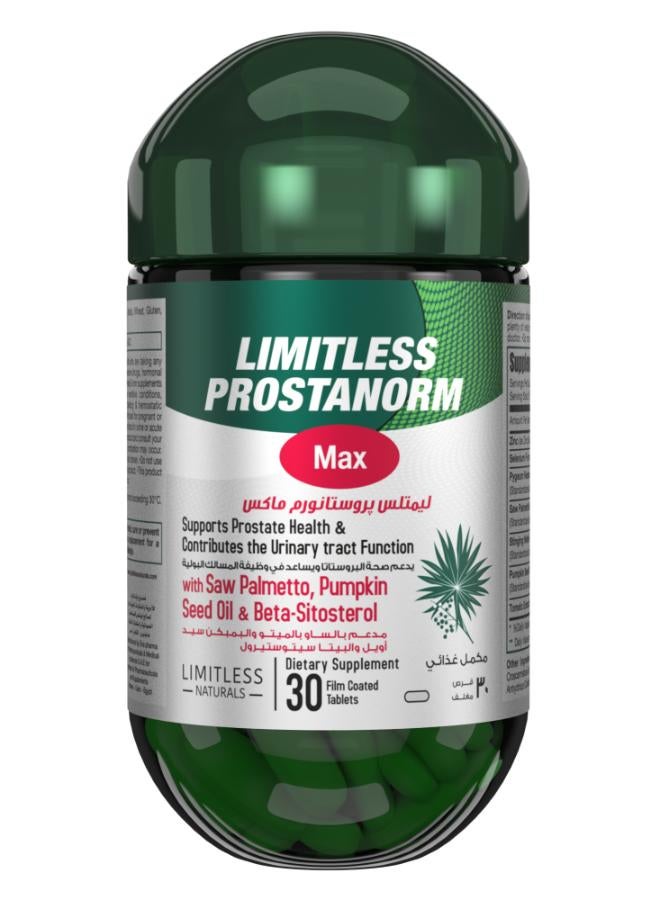 Pack Of 30 Prostanorm Max Tablets