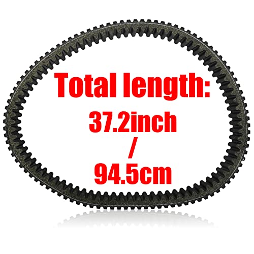 SOAJEE Drive Belt Compatible with Suzuki King Quad Arctic Cat LT-A700X LT-A750X LT-A750XP LT-A750XPZ LT-A750XZ LT-A750Z Alterra Prowler Thunderc Wildc TRV 700 TRV 1000 0823-231 3403-141 27601-31G00 - Image 2