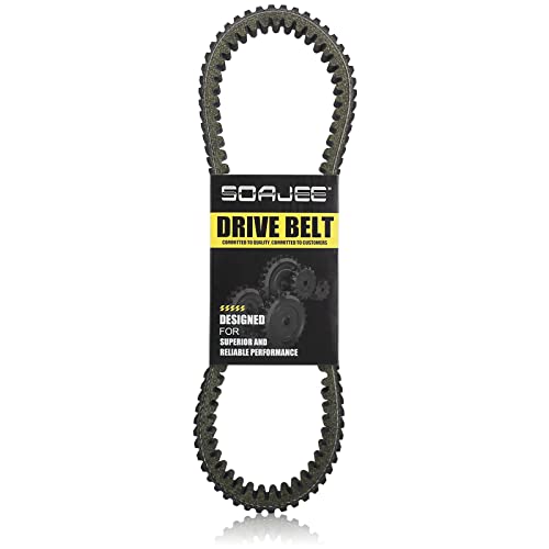 SOAJEE Drive Belt Compatible with Suzuki King Quad Arctic Cat LT-A700X LT-A750X LT-A750XP LT-A750XPZ LT-A750XZ LT-A750Z Alterra Prowler Thunderc Wildc TRV 700 TRV 1000 0823-231 3403-141 27601-31G00 - Image 1