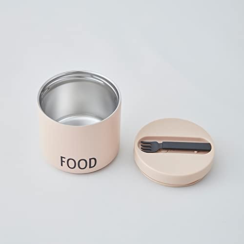 Design Letters Insulated Food Bowl with Spoon/Fork | Thermos for Hot Food Leak-Poof Lid | Insulated Food Jar Wide Mouth | To Go Lunch Box | Stainless Steel Lunch Container - Image 2
