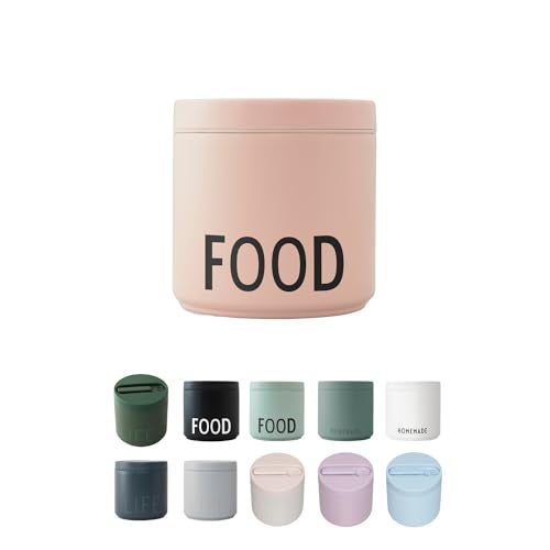 Design Letters Insulated Food Bowl with Spoon/Fork | Thermos for Hot Food Leak-Poof Lid | Insulated Food Jar Wide Mouth | To Go Lunch Box | Stainless Steel Lunch Container - Image 1